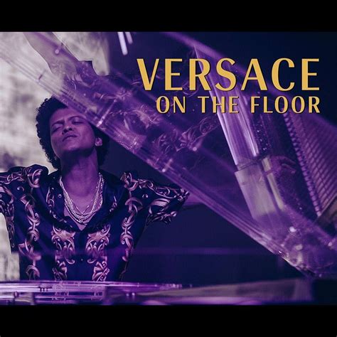 testo versace on the floor|versace bruno mars traduzione.